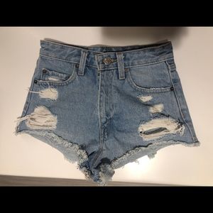 BDG cheeky high rise shorts